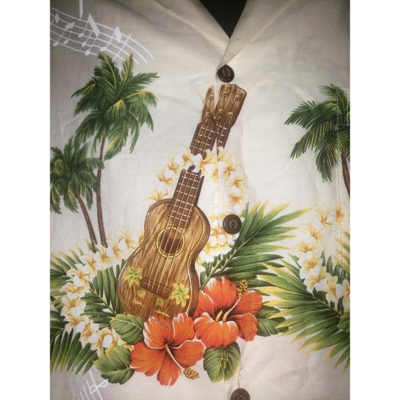 Large Pacific Legend Hawaiian Shirt Mens Ukule Personalized Embroidered NCCRC - Picture 12 of 12